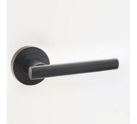 Loops Elegant Matt Black Door Handle For Modern Interiors - Interior Handle