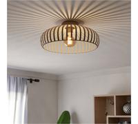 Loops Elegant Modern Sandy Ceiling Light For Indoor Spaces - Stylish Semi Flush Design