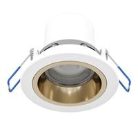 Loops Elegant Modern White And Gold Indoor Ceiling Spotlight For Stylish Homes