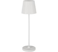 Loops Elegant Modern White Led Table Lamp For Stylish Indoor Home Decor