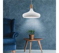 Loops Elegant Modern White Pendant Ceiling Light For Stylish Home Interiors