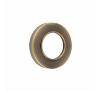 Loops Elegant Plain Outer Roses In Antique Brass For Doors - Door Handle