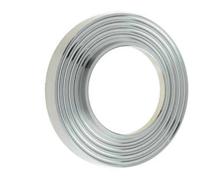 Loops Elegant Reeded Outer Roses In Satin Nickel Finish For Stylish Doors - Door Handle