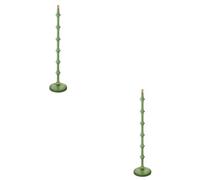 Loops Elegant Satin Cotswold Green 2 Pack Of 1380mm Tall Floor Lamps