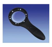 Loops Ergonomic Comfort Grip Magnifying Glass With 6 Led Lights And 4X Magnification For Easy Reading