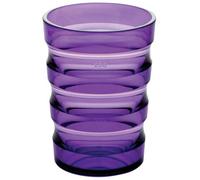 Loops Ergonomic Easy Grip Purple Cup With Spill-Proof Nozzle And Lid For Hot And Cold Beverages