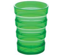Loops Ergonomic Easy Grip Spill-Proof Cup With Lid - Green Color