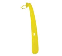 Loops Ergonomic Yellow Plastic Shoe Horn - 40Cm Long Easy Shoe Remover Tool For Independence