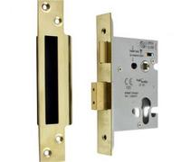 Loops Euro Profile Architectural Sashlock 76mm Brass Pvd Steel Door Latch