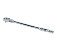 Loops Extra Long 48-Tooth Flexi-Head Ratchet Wrench - 1/2 Inch Sq Drive - Flip Reverse Loops Multicolor
