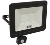Loops Extra Slim Floodlight with PIR Sensor - 100W SMD LED - IP65 Rated - 8500 Lumens Loops Multicolor
