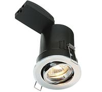 Loops FIR GU10 Lamp Ceiling Down Light Chrome PUSH FIT FAST FIX Adjustable Tilt Loops Multicolor