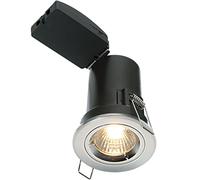 Loops Fixed FIR GU10 Lamp Ceiling Down Light Chrome PUSH FIT FAST FIX Spotlight Loops Multicolor