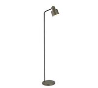Loops Floor Lamp Light Antique Bronze & Textured Matt Black 40W E27 Standing Loops Black