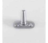 Loops Flush Fitting Cranked Window Casement Pin - 25mm Fixing Centres Satin Chrome