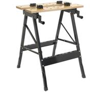Loops Folding Portable Workbench - 235mm Capacity Jaw Grips - Sawing Drilling Sanding Loops Multicolor
