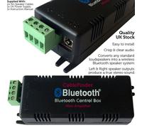 Loops Garden Party BBQ Outdoor Speaker Kit Wireless Mini Stereo Amp & 8x 4" Black Speakers Loops Black