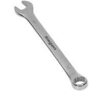 Loops Hardened Steel Combination Spanner - 10mm - Polished Chrome Vanadium Wrench in Metallics Loops Metallics