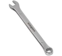 Loops Hardened Steel Combination Spanner - 6mm - Polished Chrome Vanadium Wrench in Metallics Loops Metallics