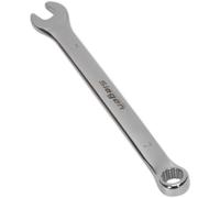 Loops Hardened Steel Combination Spanner - 7mm - Polished Chrome Vanadium Wrench in Metallics Loops Metallics