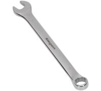 Loops Hardened Steel Combination Spanner - 9mm - Polished Chrome Vanadium Wrench in Metallics Loops Metallics