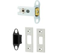 Loops Heavy Duty 64mm Tubular Deadbolts In Satin Stainless Steel For Maximum Security - Door Bolt