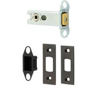 Loops Heavy Duty 76mm Tubular Deadbolts In Dark Bronze For Enhanced Security - Door Bolt