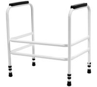 Loops Height Adjustable Bariatric Toilet Frame - Free Standing - 254kg Weight Limit Loops Multicolor