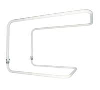 Loops Height Adjustable Bed Cradle - Tubular Steel Frame - 460 670mm Height - Bed Aid in Metallics Loops Metallics