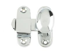 Loops High-Quality 51mm Polished Chrome Showcase Catch By Frelan Hardware - Cupboard Door Catch
