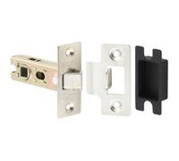Loops High-Quality 64mm Nickel-Plated Tubular Latches For Secure Locking