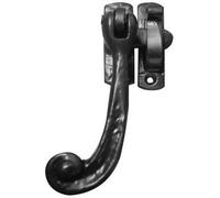 Loops High-Quality Antique Range Casement Fasteners In Elegant Black Finish - 94mm - Window Handle
