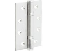 Loops High-Quality Certifire Stainless Steel Grade 13 Polymer Bearing Hinge - 3 Knuckle Satin Finish - 30/60 Fire Door Hinge