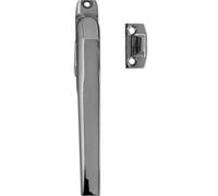 Loops High-Quality Modern Non-Lockable Casement Fasteners In Polished Chrome - 124mm - Window Handle