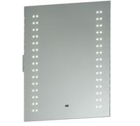 Loops IP44 LED Bathroom Mirror 60cm x 50cm Vanity Light Shaver Socket & Motion Switch | Size: 60 cm x 50 cm Loops Multicolor 60 cm x 50 cm