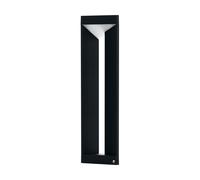 Loops IP54 Outdoor Bollard Light Modern Black Aluminium 10W Built in LED Lamp Post Loops Black