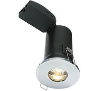 Loops IP65 Bathroom FIR GU10 Lamp Ceiling Down Light Chrome PUSH FIT FAST FIX Loops Multicolor