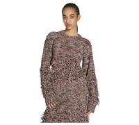 Loops Jumper with Loose Threads - female - Durazzi Milano - Round-neck Knitwear - Multicolor - S - Knitwear S