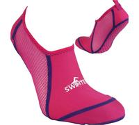 Loops Junior Size 10-13 Swimming Socks - Pink - Breathable Pool Grip Anti Infection