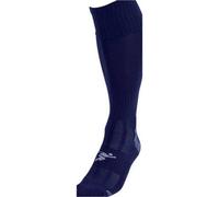 Loops Junior Size 3-6 Pro Football Socks - Plain Navy - Ventilated Toe Protection