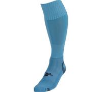 Loops Junior Size 8-11 Pro Football Socks - Sky Blue - Ventilated Toe Protection