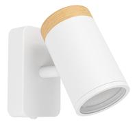 Loops LED Ceiling Spotlight in White & Brown - Elegant Bathroom Lighting Loops Multicolor