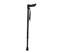 Loops Left Handed Ergonomic Handled Walking Stick - Extendable - 10 Height Settings Loops Multicolor