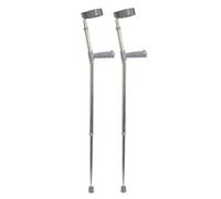Loops Lightweight Aluminium Elbow Crutch With Adjustable Height And Comfortable Grip