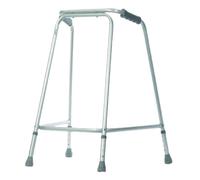 Loops Lightweight Aluminium Walking Frame - 860 to 960mm Adjustable Height - Large Loops Multicolor