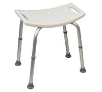 Loops Lightweight Shower Stool With Handles - Adjustable Height And Anti-Slip Safety Features