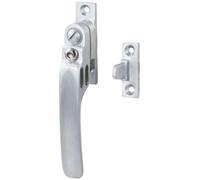 Loops Locking Casement Window Fastener Handle With Night Vent 16 X 60mm Satin Chrome
