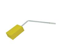 Loops Long Handled Bath Sponge - Ergonomically Angled Extra Long Handle - Bathroom Aid Loops Multicolor