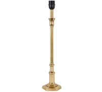 Loops Luxury Traditional Table Lamp Light Solid Brass BASE ONLY Quality Bulb Holder in Metallics Loops Metallics