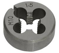 Loops M10 x 1.5mm Metric Split Die - Quality Steel - Bar / Bolt Threading Bit & Case in Metallics Loops Metallics